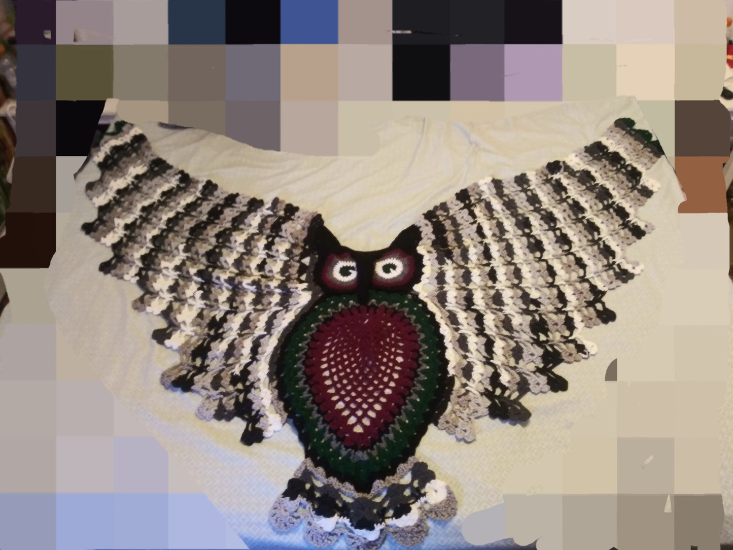 Hedwig Owl Shawl